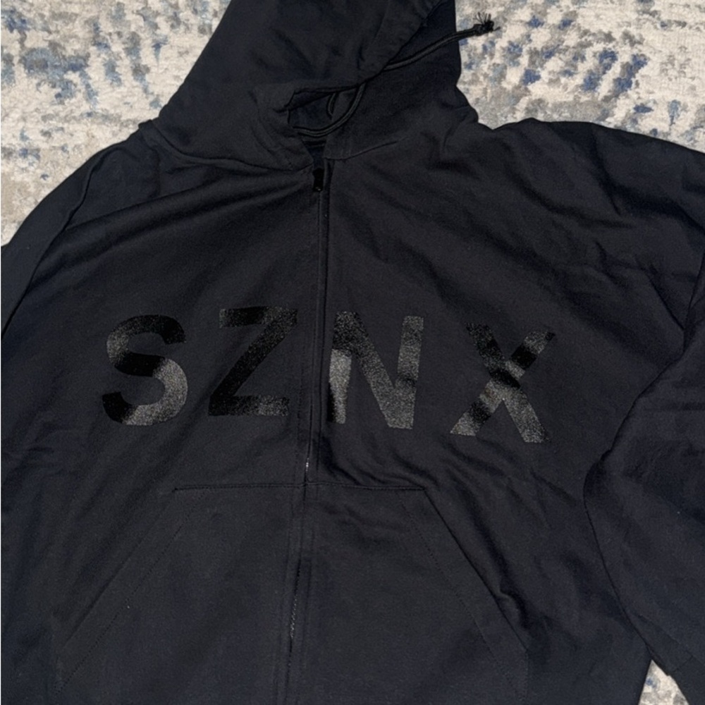 Kanye Yzy Sznx Merch Zip-up Hoodie
